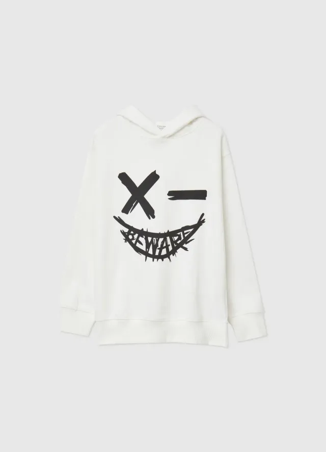 Calliope sweat capuche graphique garçon