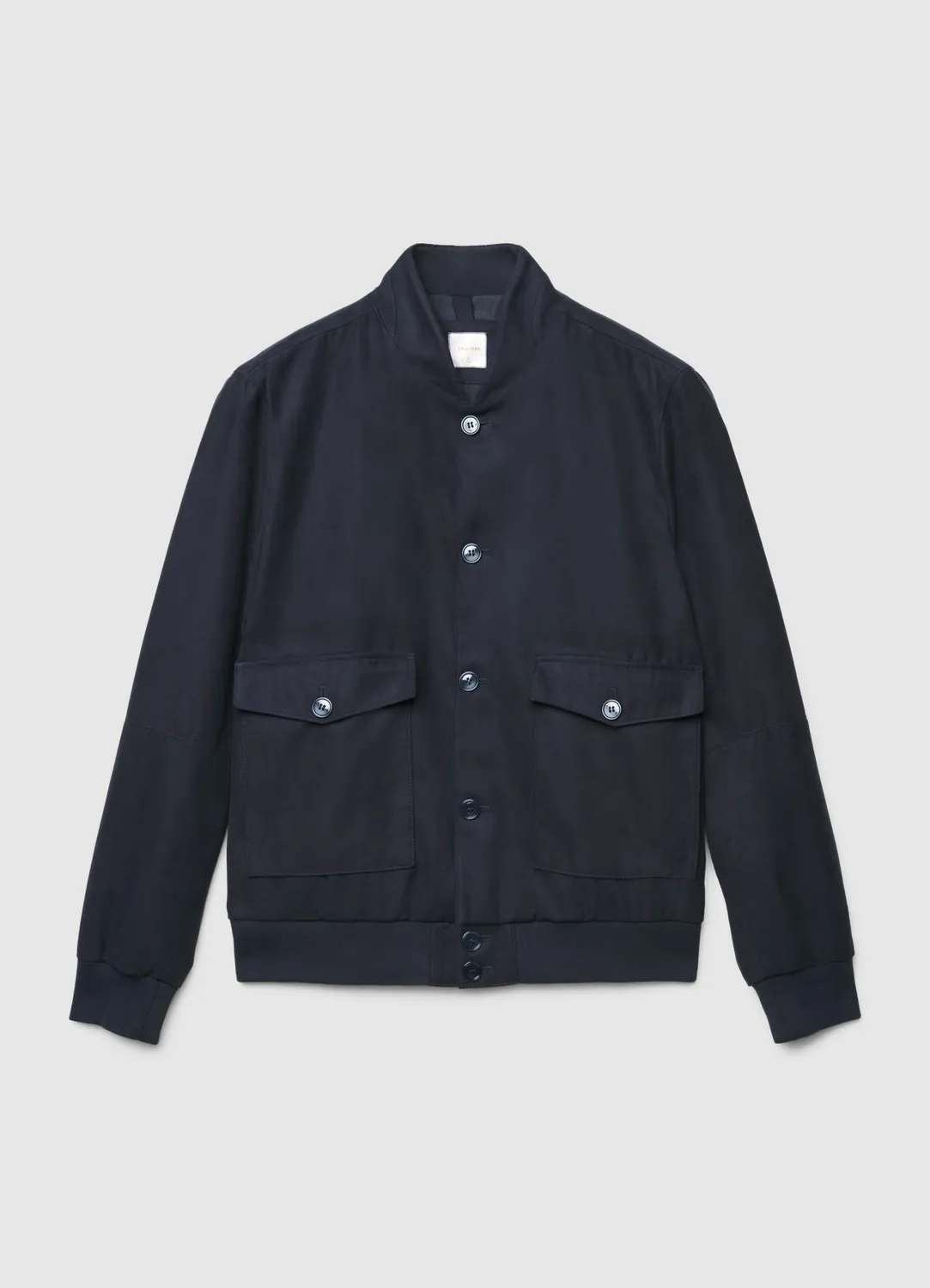 Calliope Bomber simili daim homme L uni bouton 세대