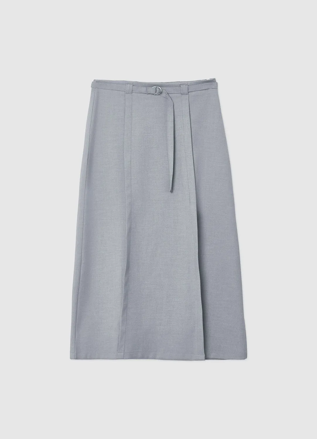 Calliope Jupe portefeuille femme fente ceinture