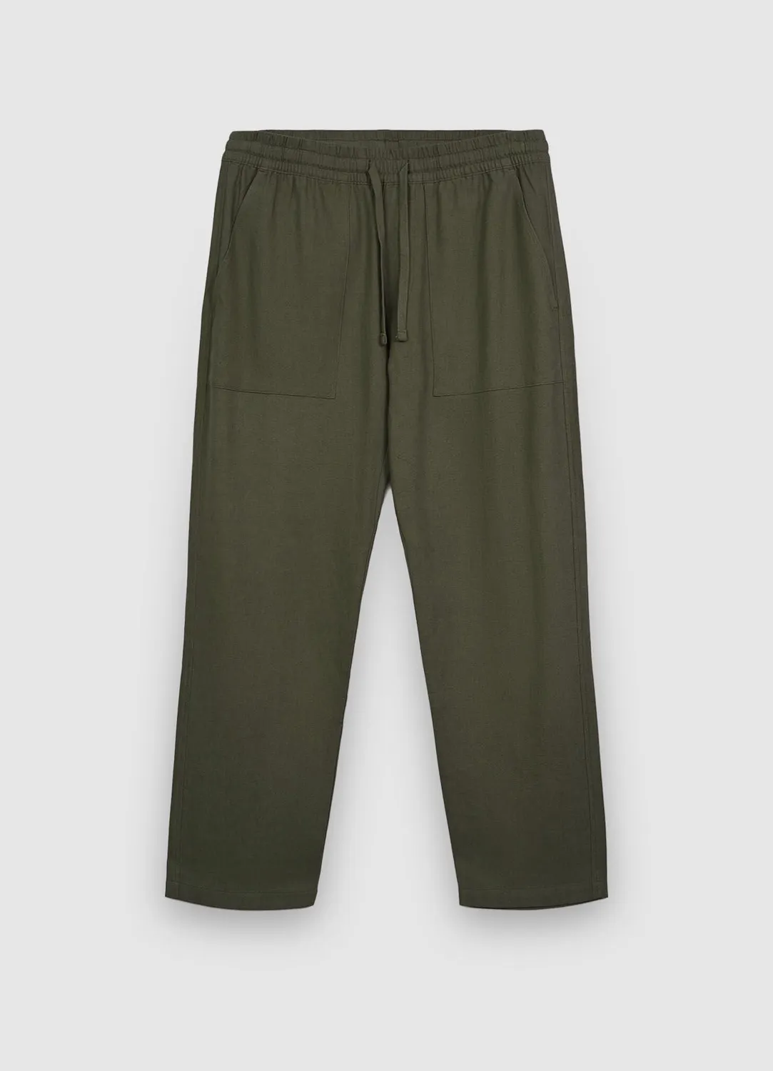 Calliope jogger uni homme cordon taille regular