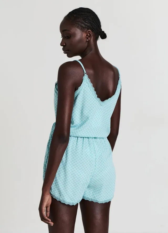 Calliope ensemble pyjama dentelle femme short