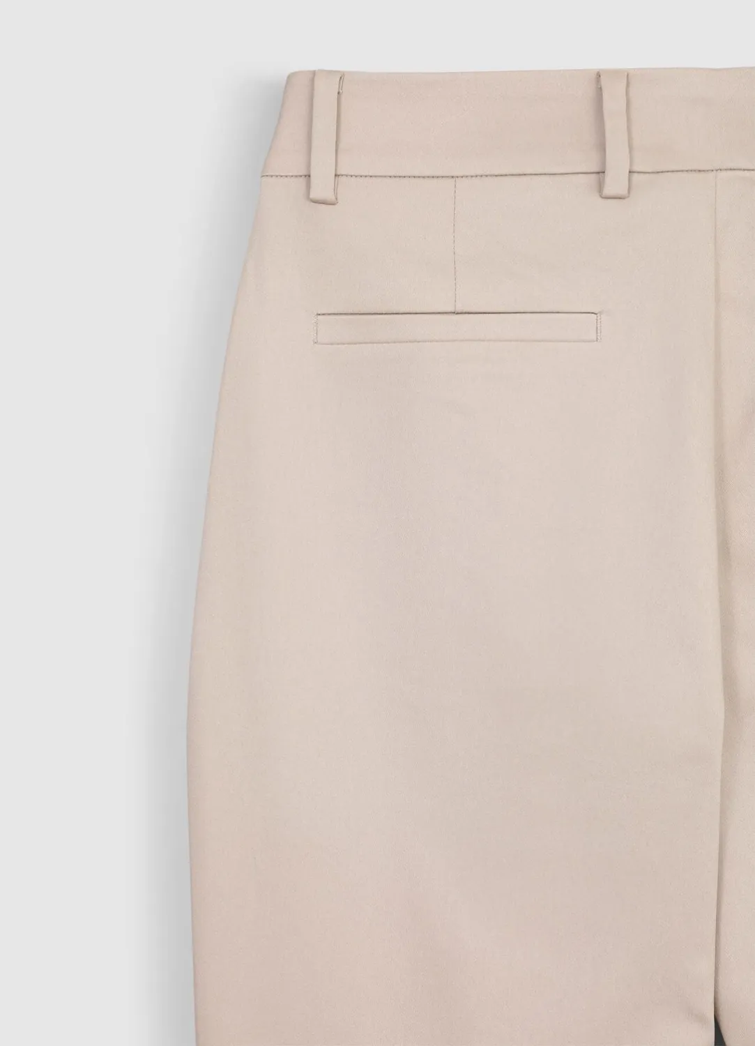 Calliope pantalon rasatello coton femme regular