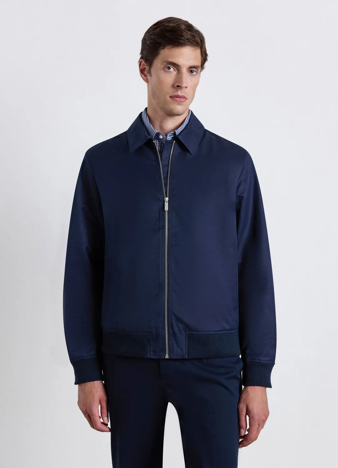 Calliope blouson bomber zip homme uni