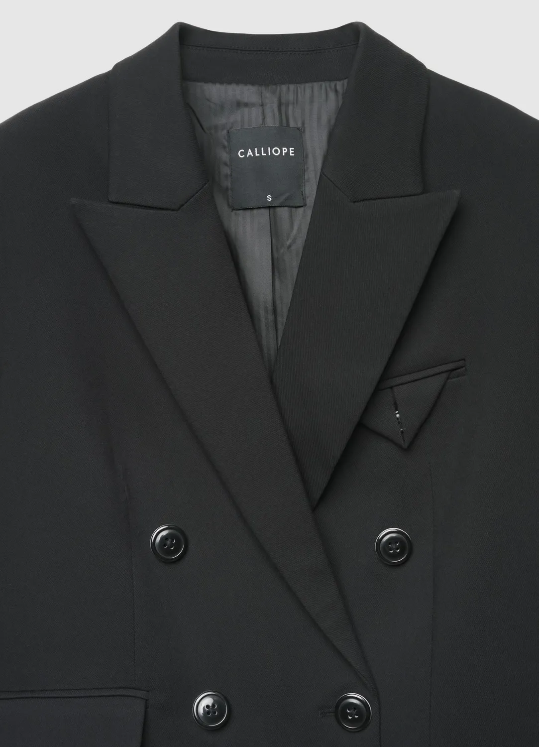 Calliope veste double boutonnage femme droite