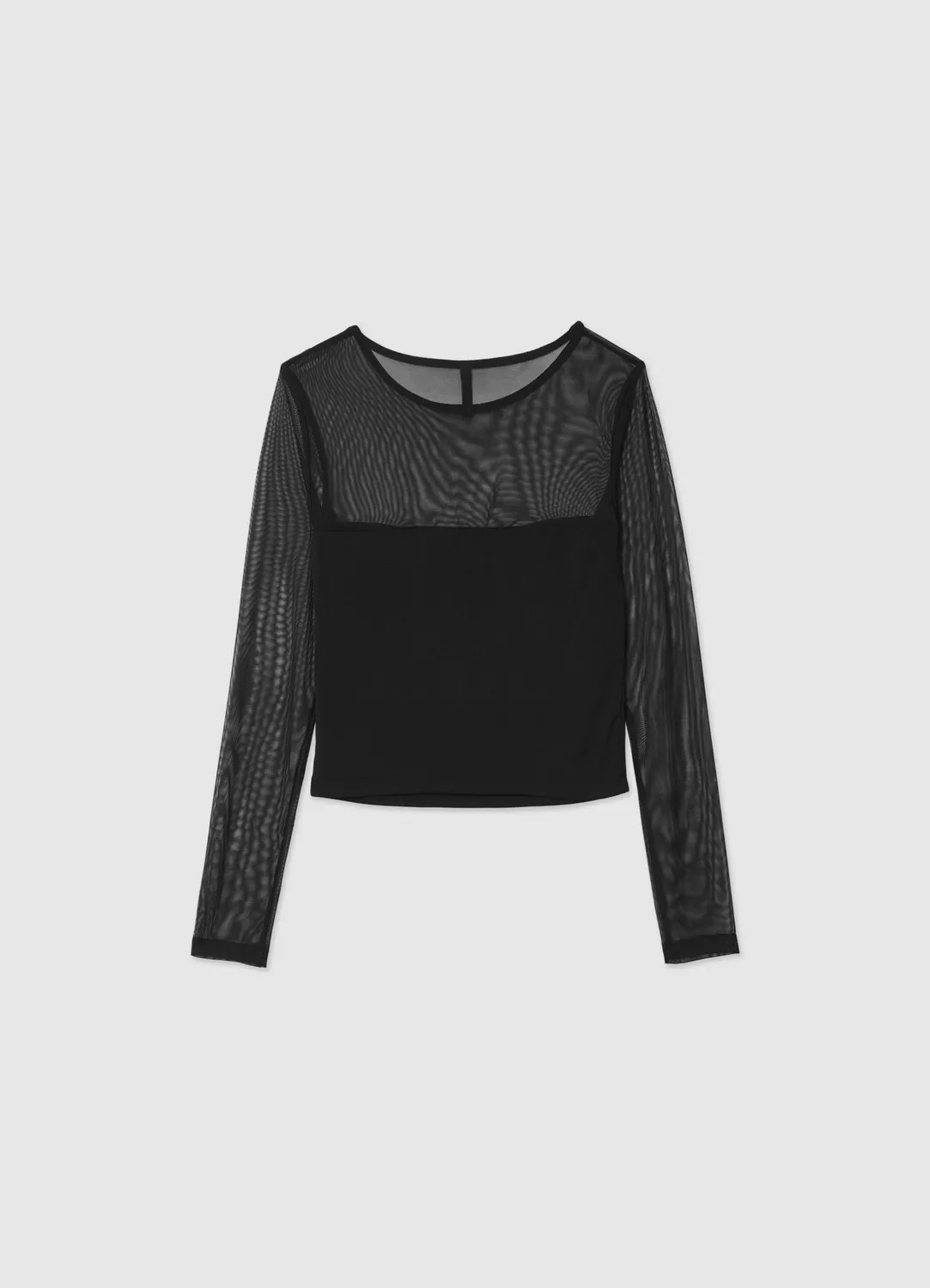 Calliope t-shirt tulle femme manches longues