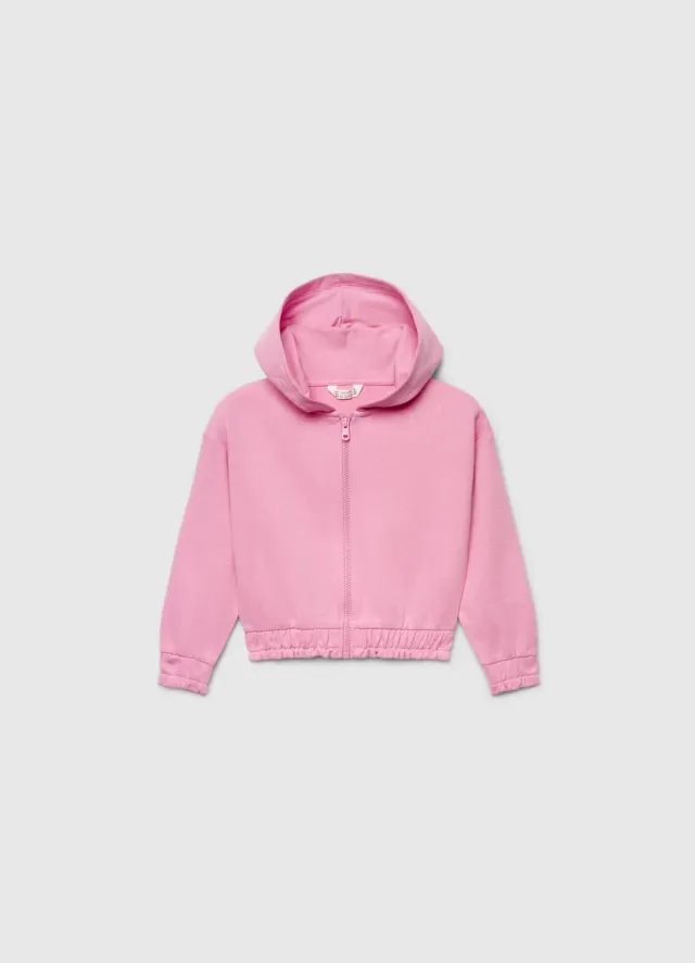 Calliope sweat zippé capuche sweat brillant fille