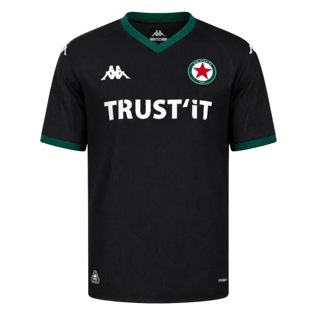 Kappa Kombat Away Red Star FC 26/27 maillot enfant noir