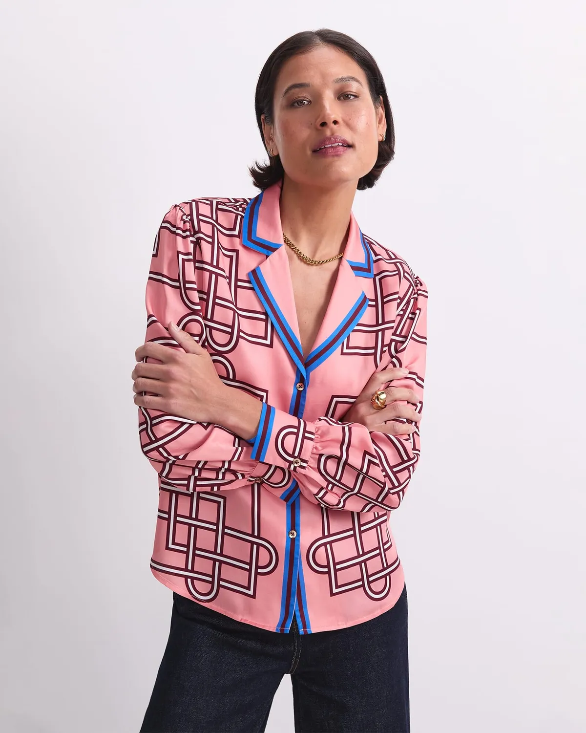 Sportscraft Rhodes 120505 blouse viscose femme imprimé