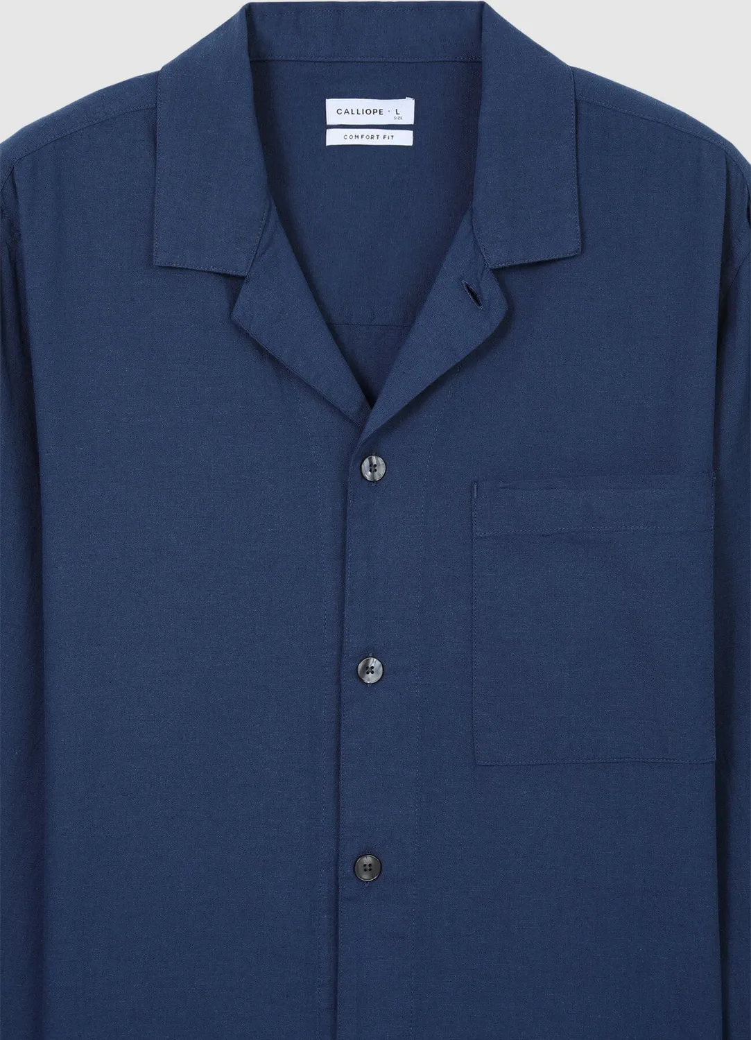 Calliope surchemise poche boutons coton homme