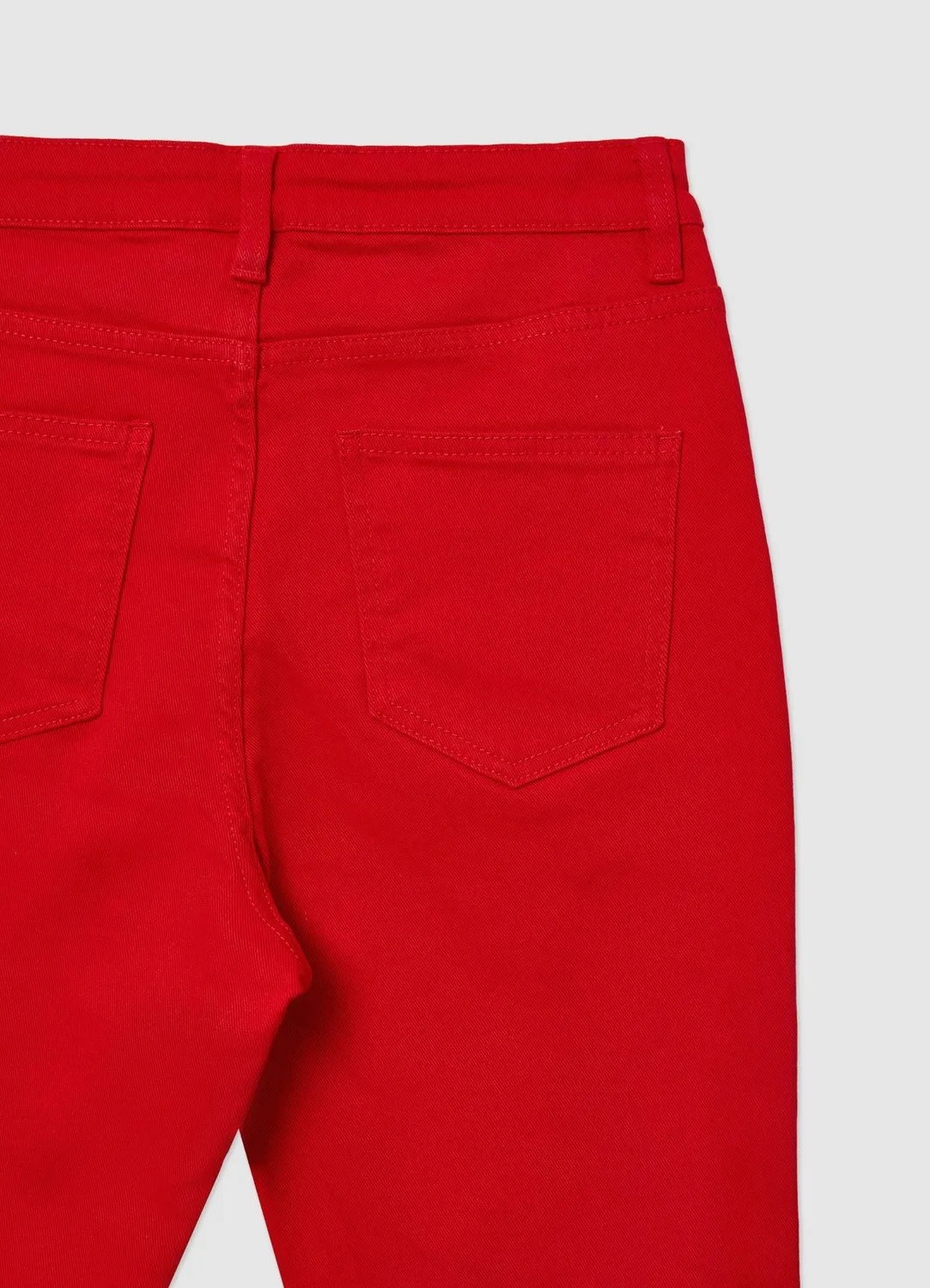 Calliope Pantalon cropped flare femme coton drill
