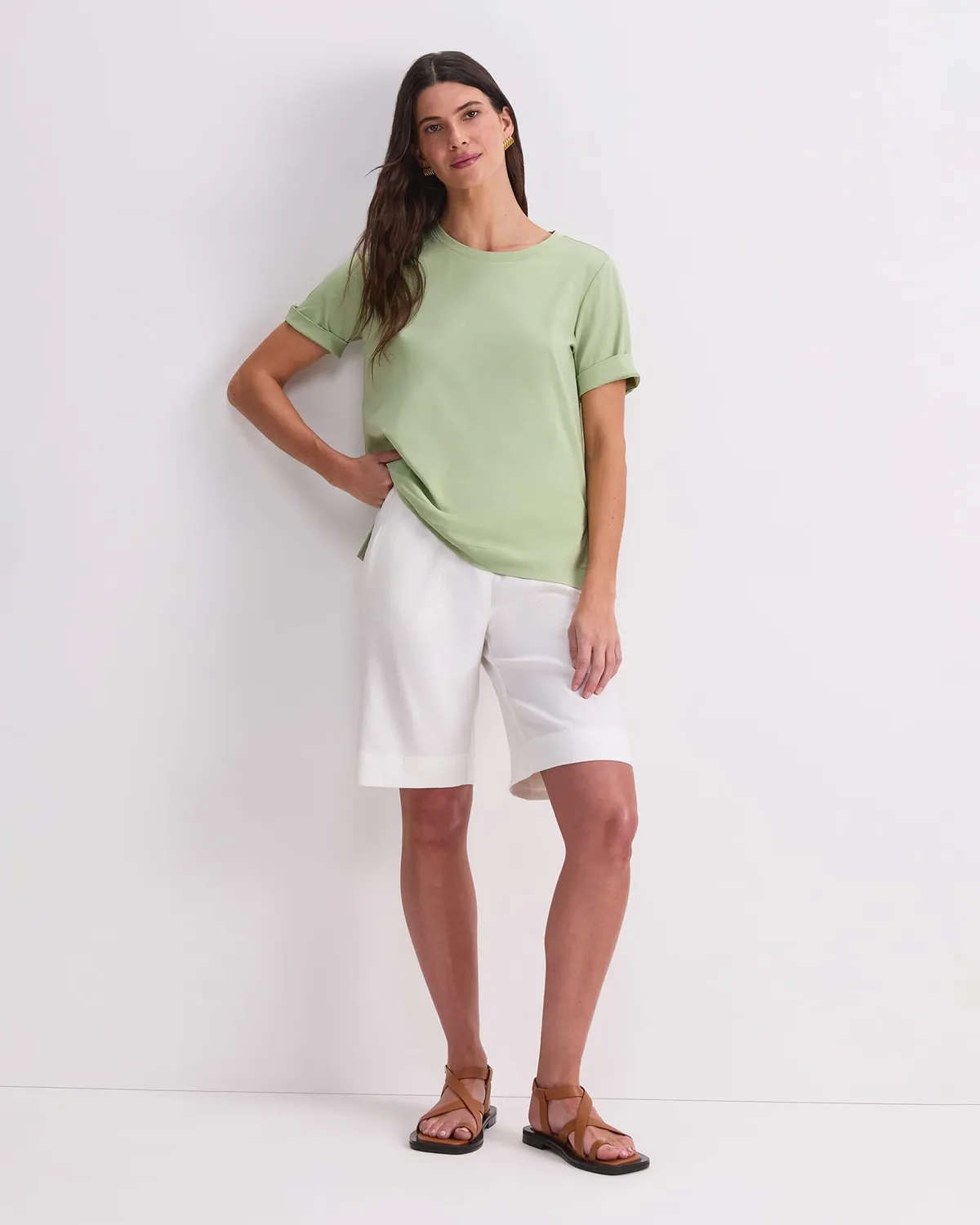 Sportscraft Mercerised Cotton t-shirt coton mercerisé