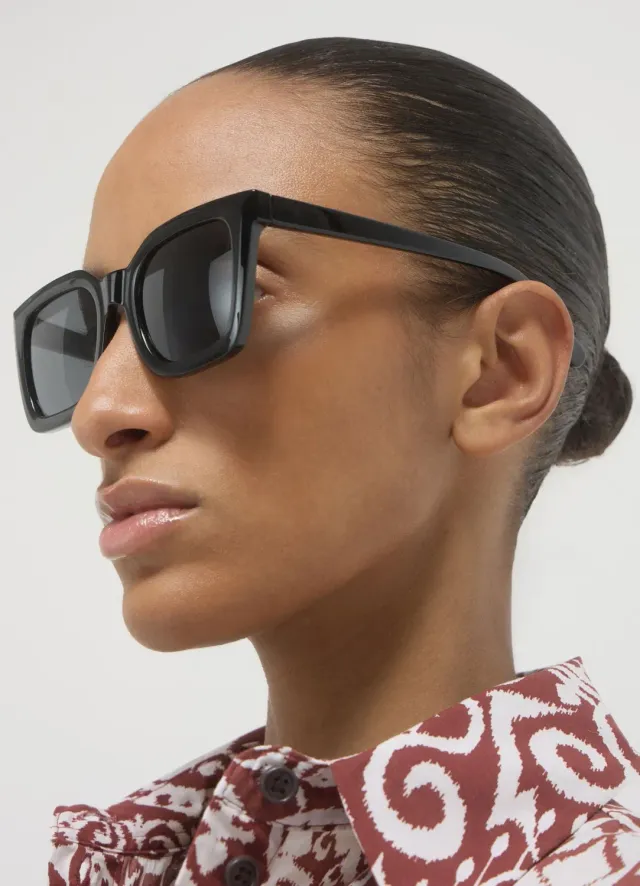 Calliope lunettes de soleil rectangulaires femme