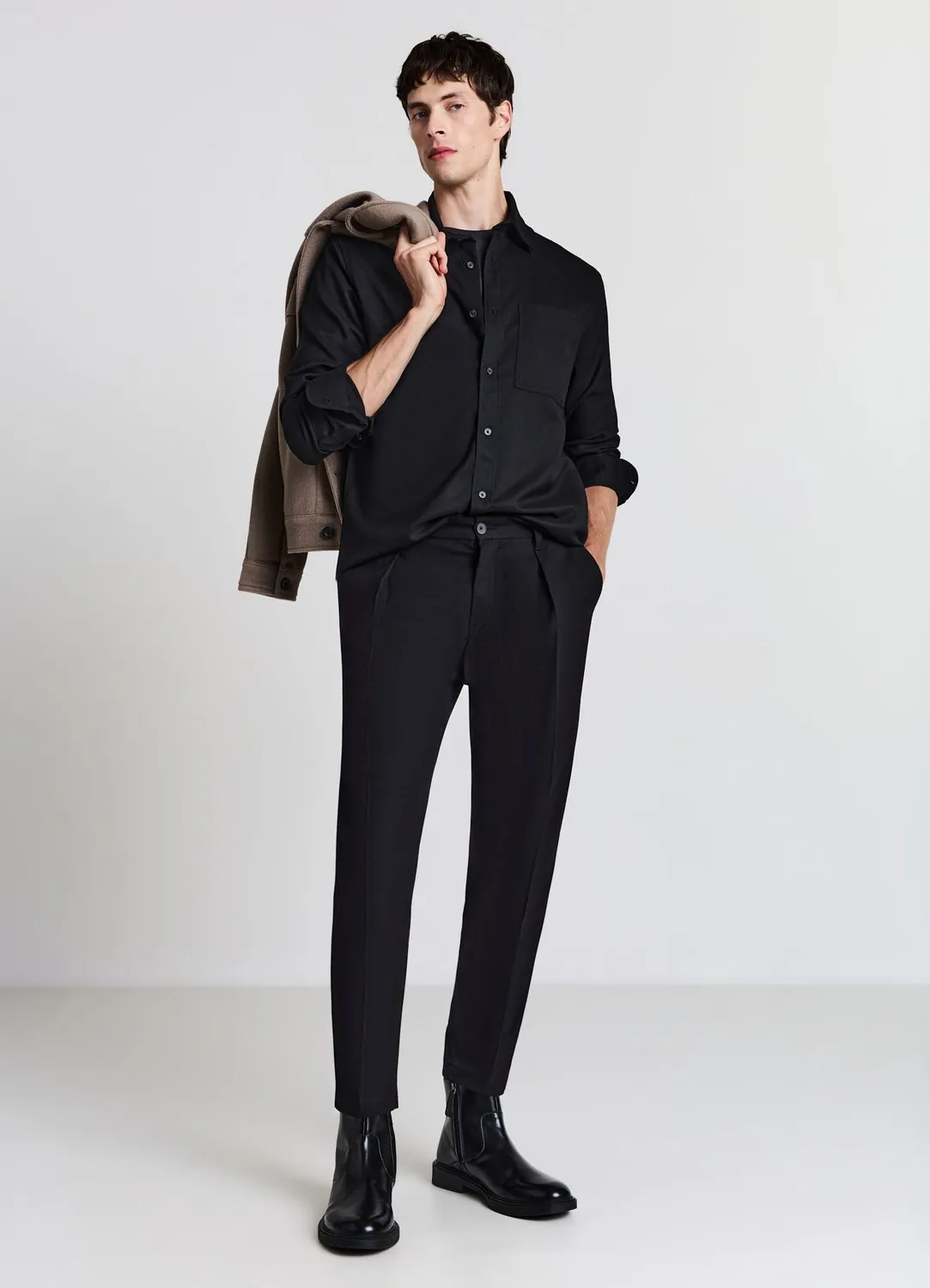 Calliope pantalon loose fit homme coupe large