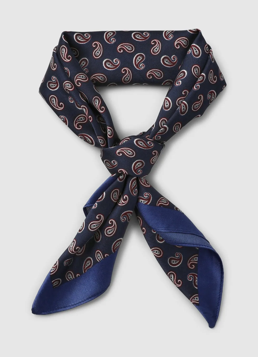 Calliope foulard homme paisley 68x68