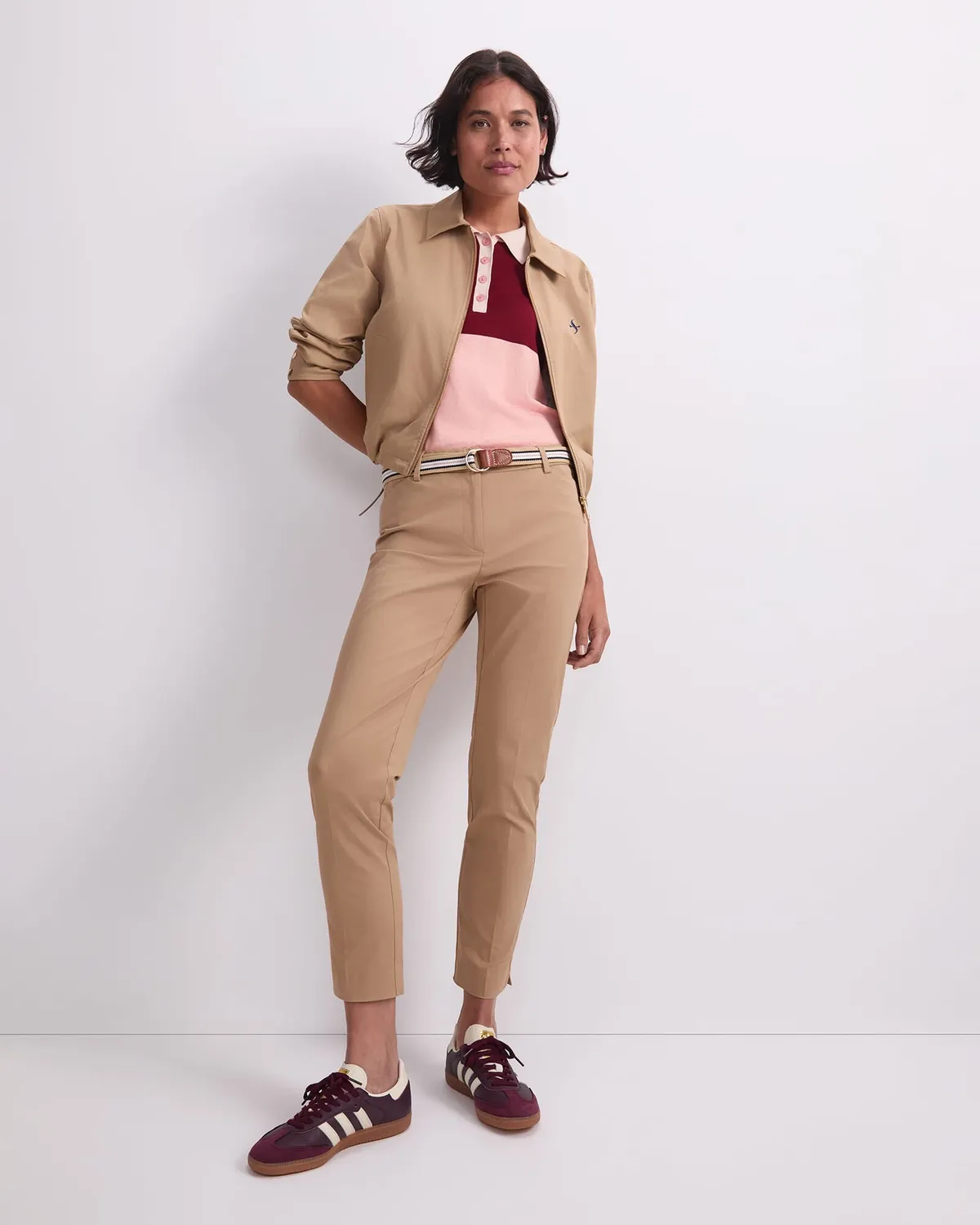 Sportscraft Evie pantalon capri coton femme infroissable