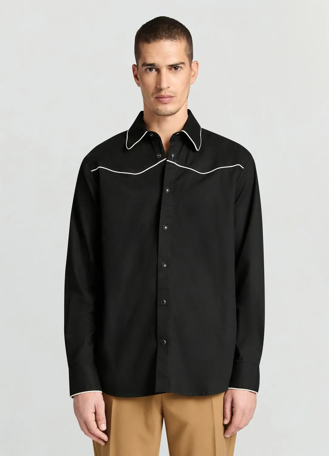 Calliope chemise contraste homme western regular