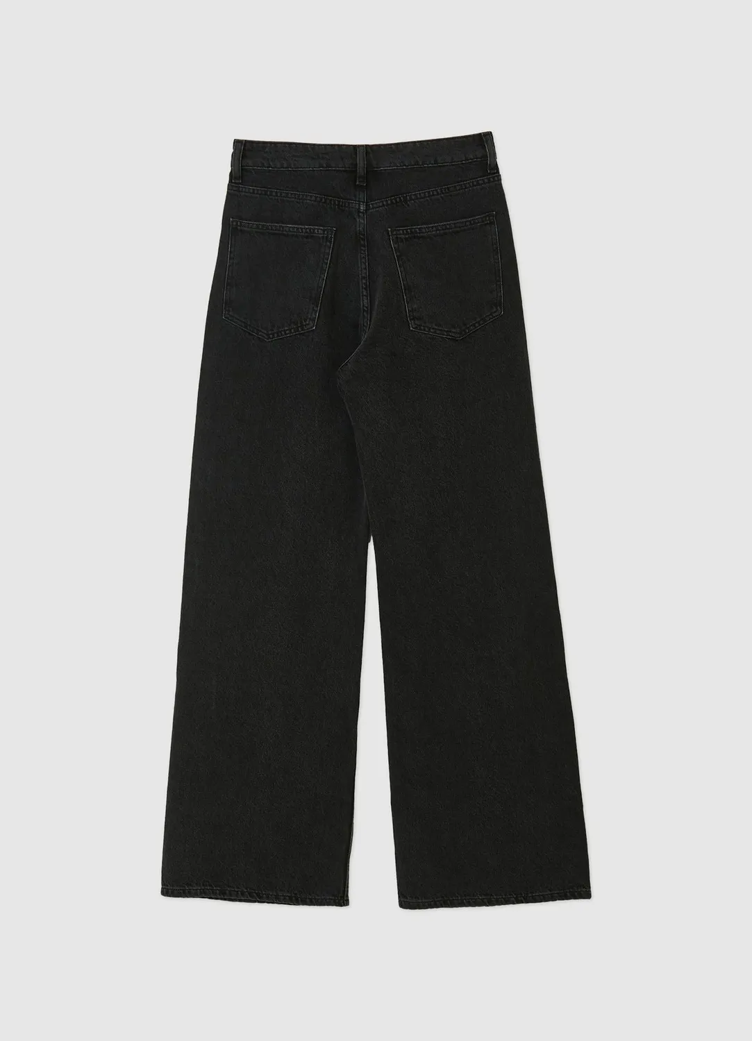 Calliope Wide Leg jean femme large chaîne strass