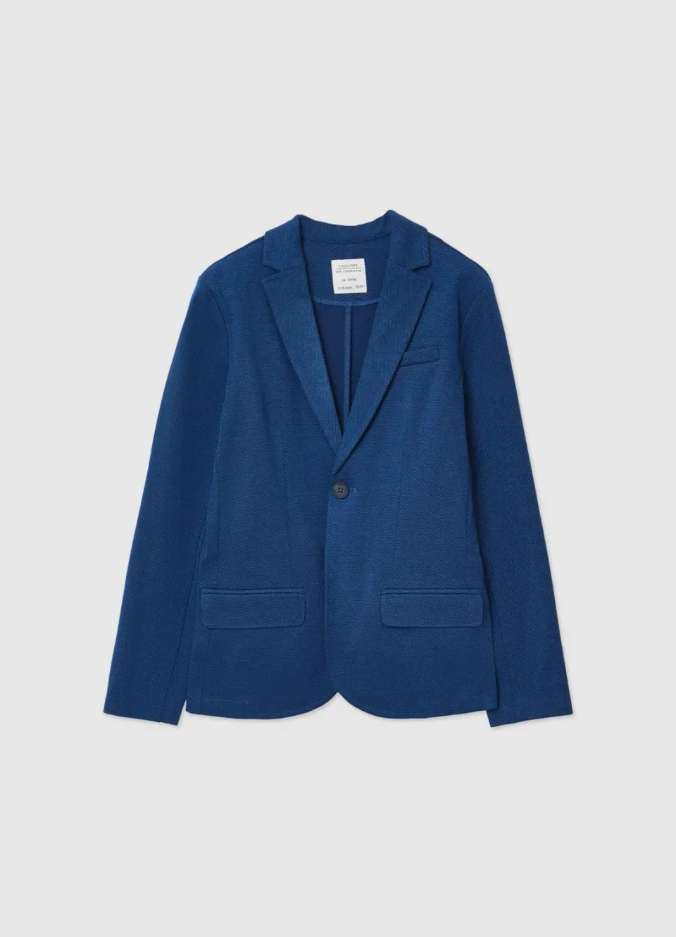 Calliope veste piqué garçon 1 bouton regular
