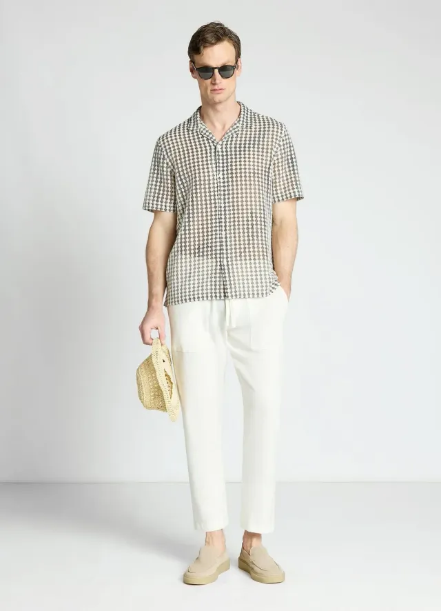 Calliope jogger lin pantalon homme
