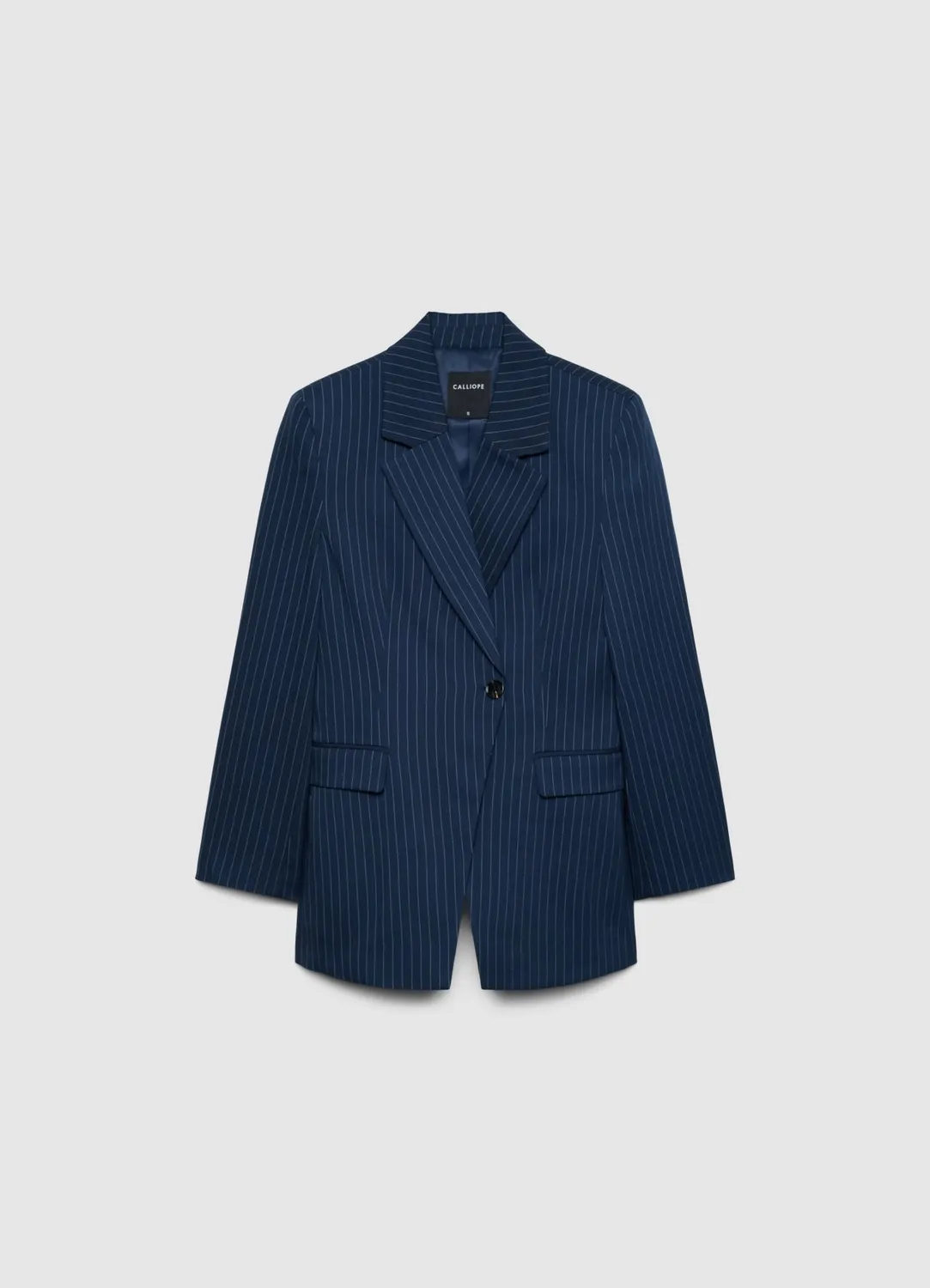 Calliope blazer asymétrique femme à rayures