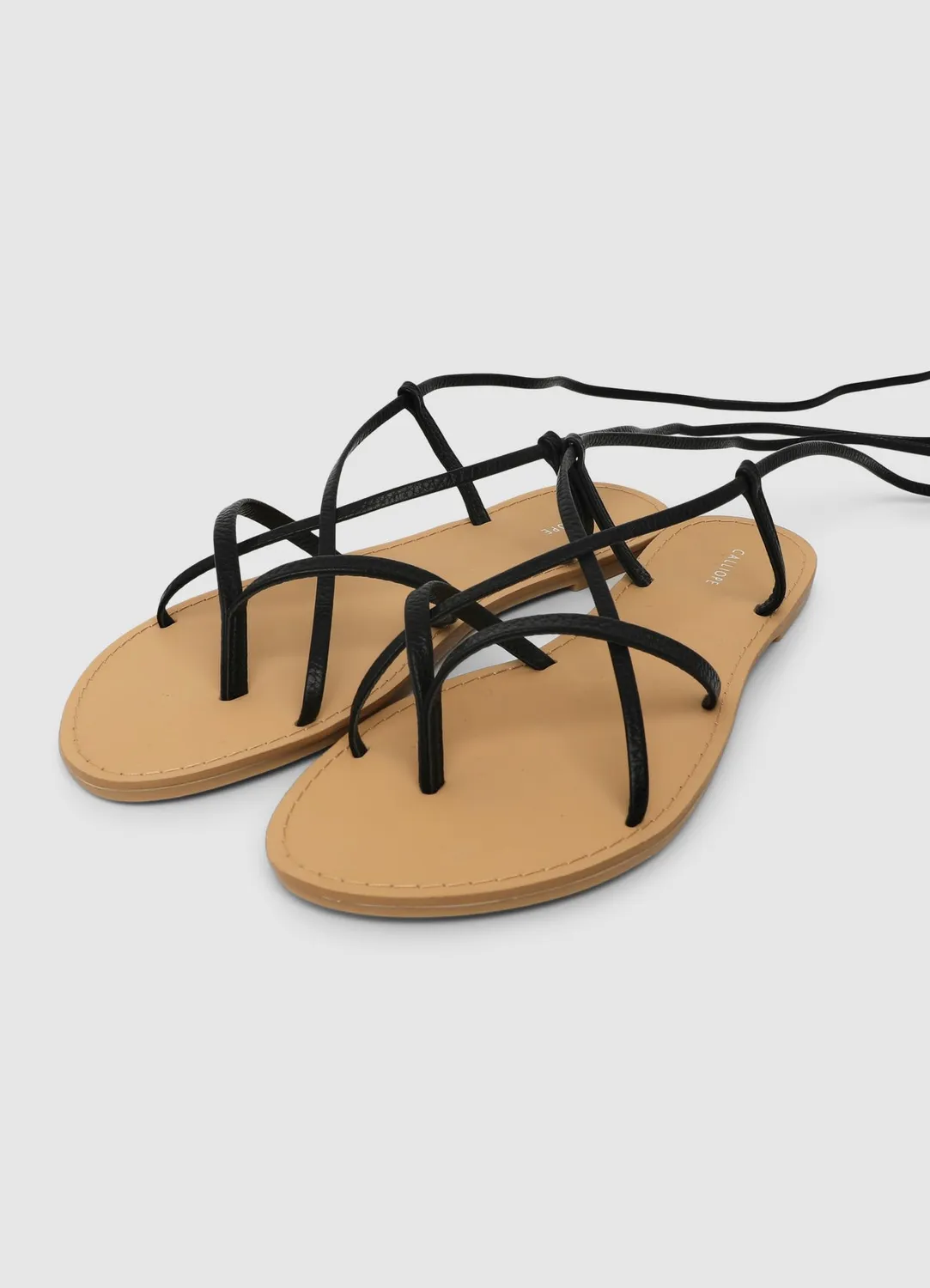 Calliope Sandali flat alla schiava sandales femme lacets