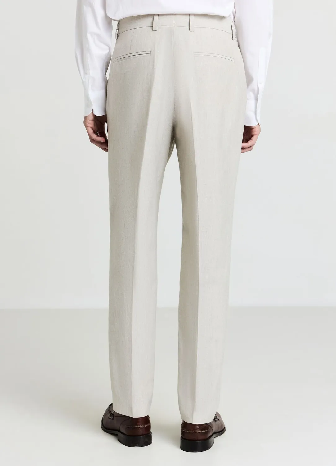 Calliope Atelier pantalon costume homme uni regular
