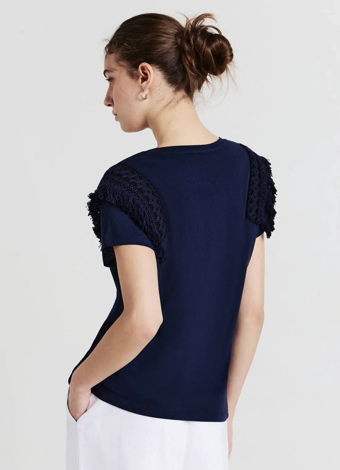 Calliope t-shirt galon femme coton regular