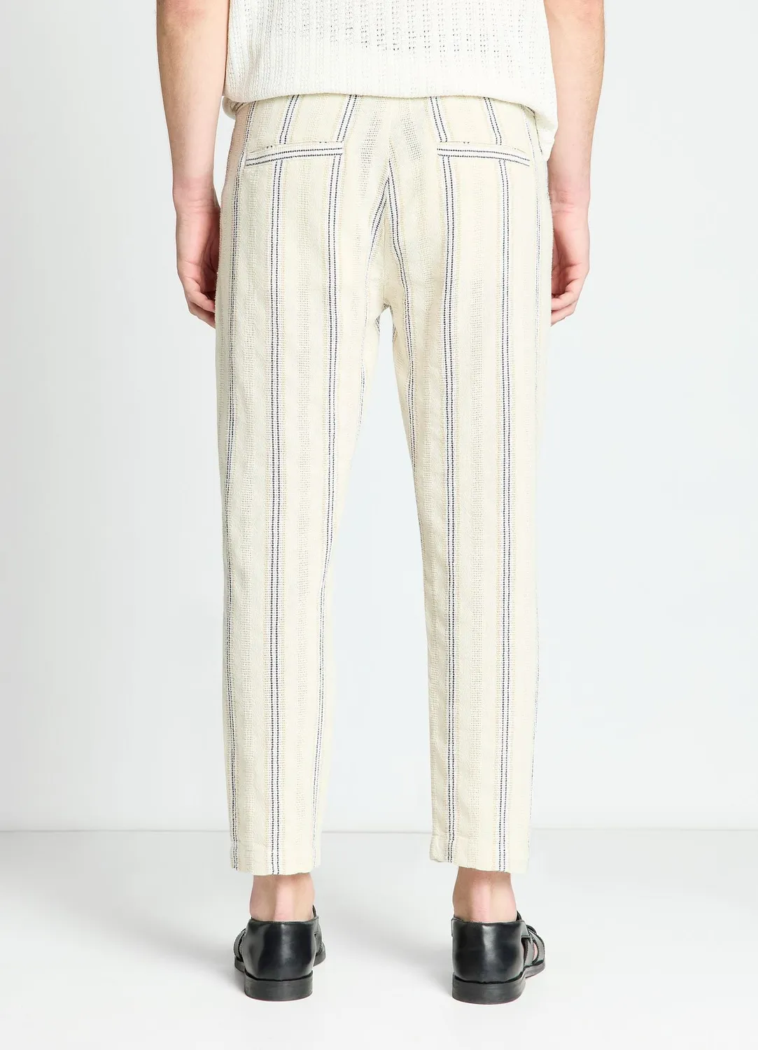 Calliope Pantalon jogger à rayures homme