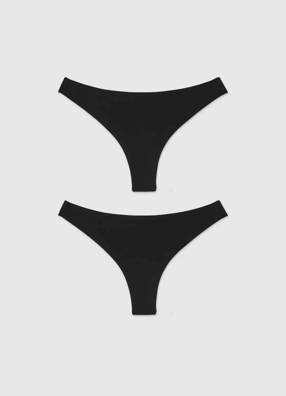 Calliope lot 2 slips brésiliens femme XS sans couture