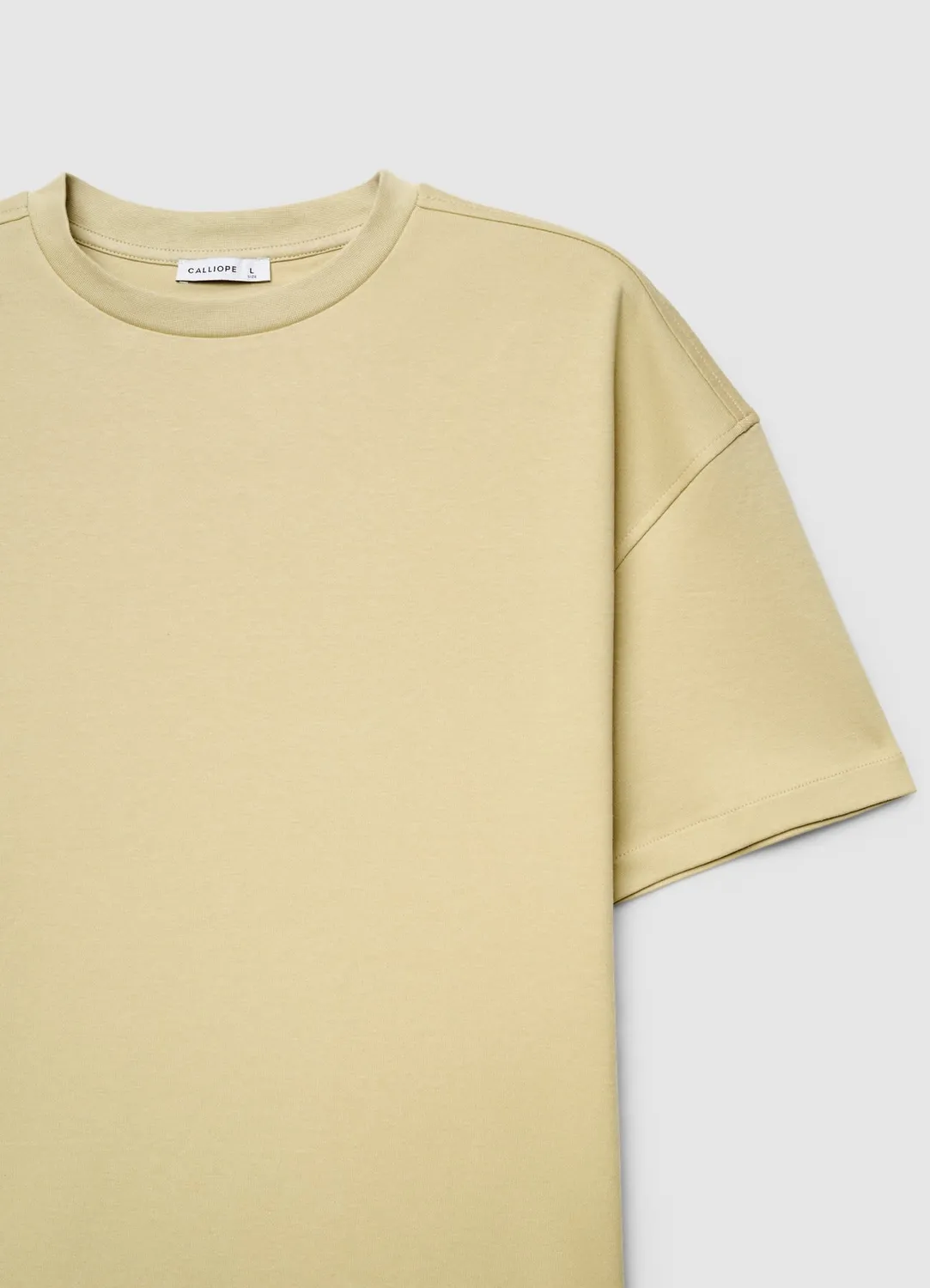 Calliope t-shirt ample uni homme col rond