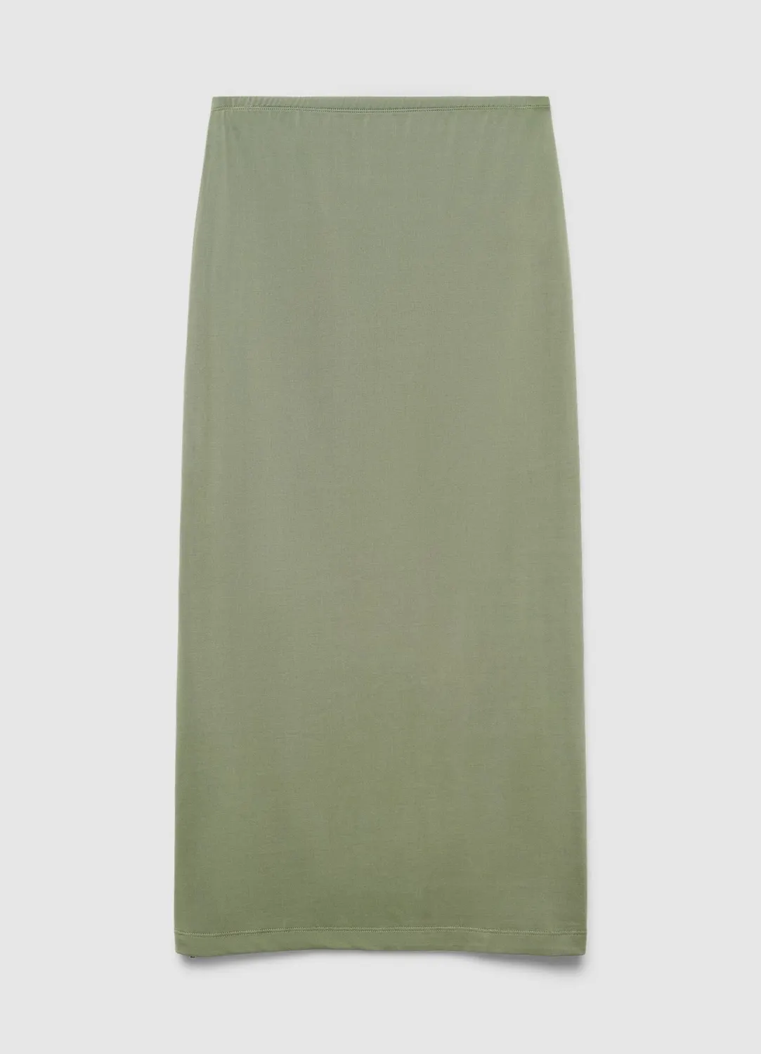 Calliope jupe midi semi-transparente femme unie