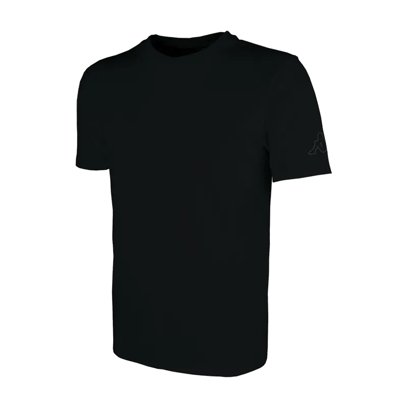Kappa Rieti t-shirt noir enfant coton 6Y-14Y