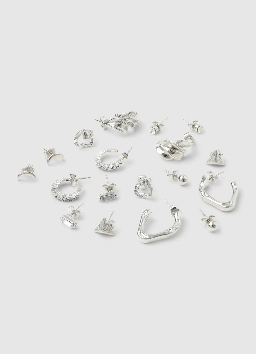 Calliope Pack 9 Paires Boucles d'Oreilles Femme Assorties