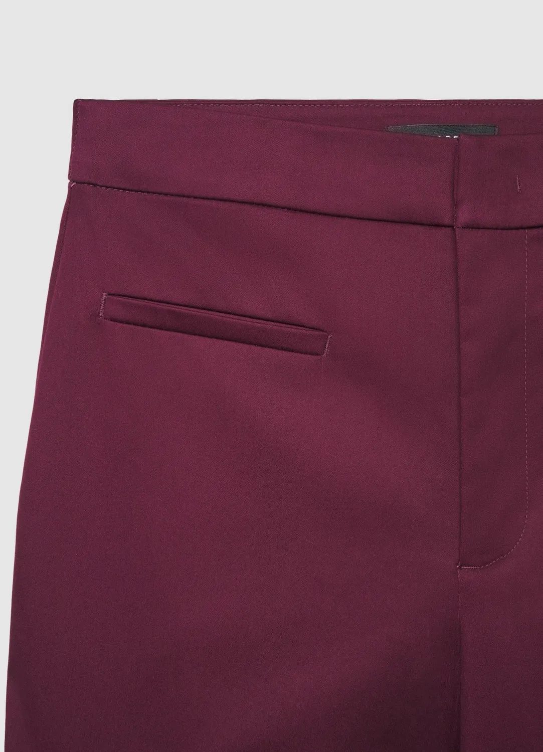 Calliope pantalon cropped flare femme coton