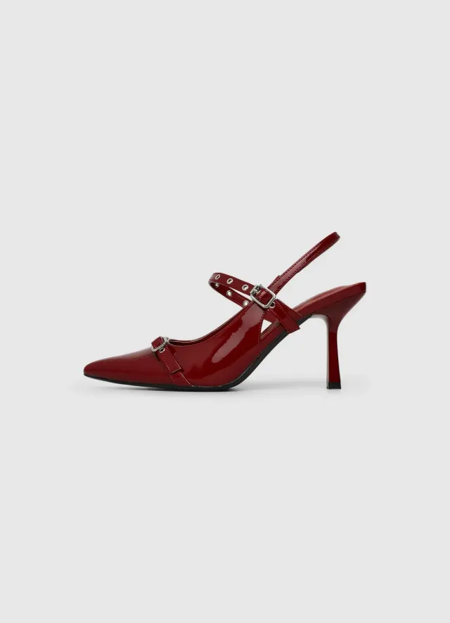 Calliope slingback brides œillets femme 9 cm