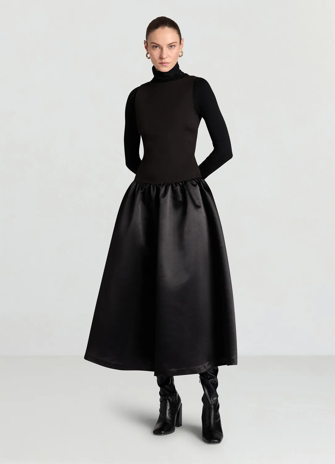 Calliope Atelier robe longue ballon femme soirée