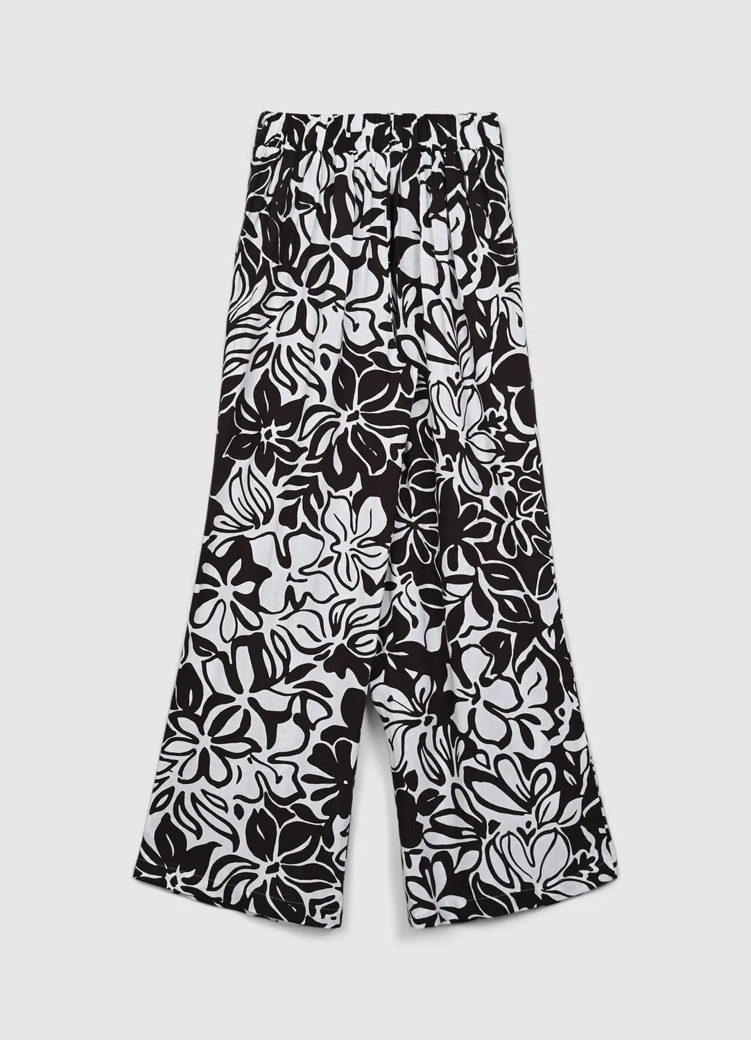 Calliope pantalon palazzo fantasia femme coupe regular