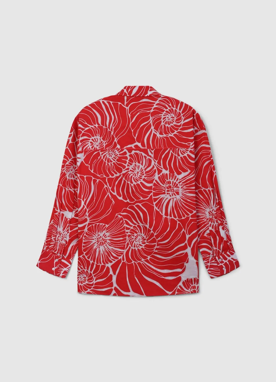 Calliope chemise oversize femme coquillages