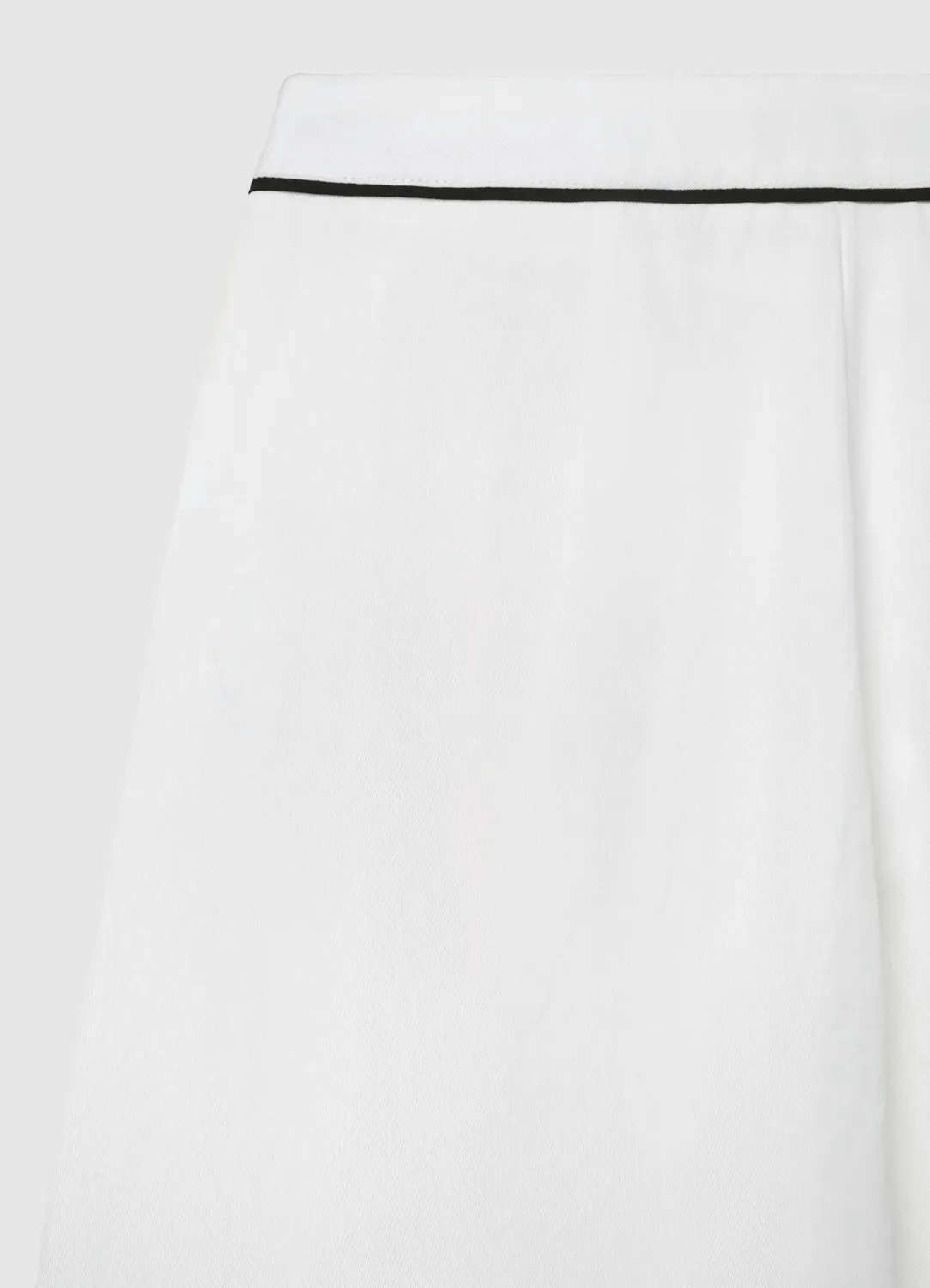 Calliope Pantalon palazzo pinces femme taille haute