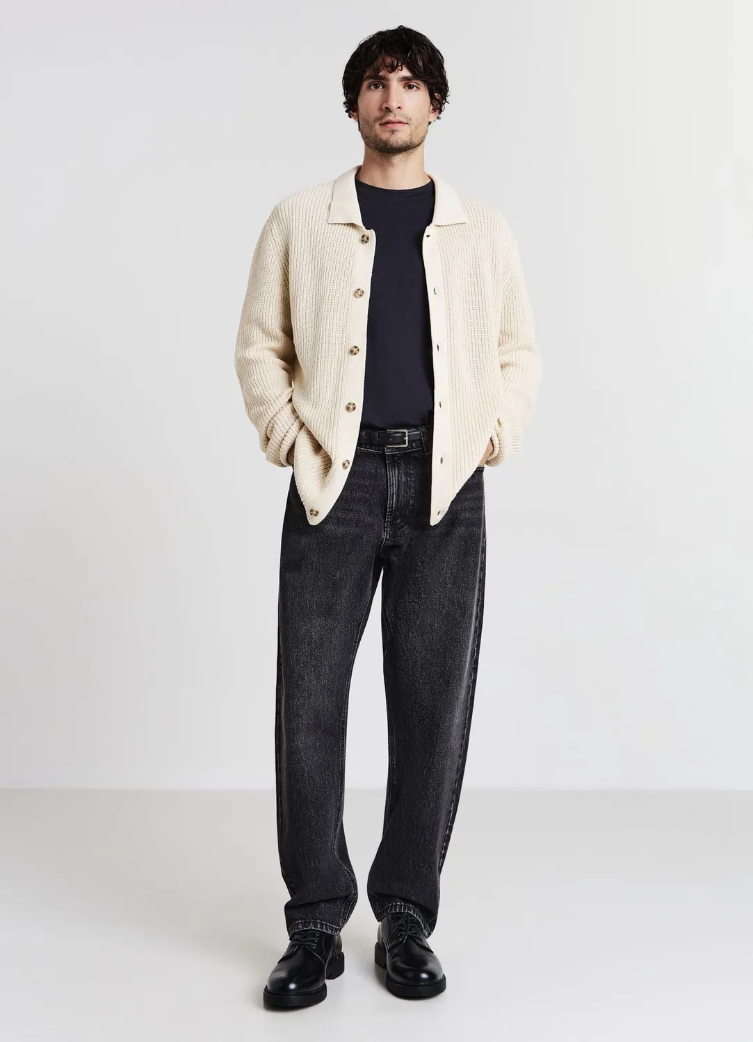 Calliope jean relaxed homme 5 poches coupe reguliere