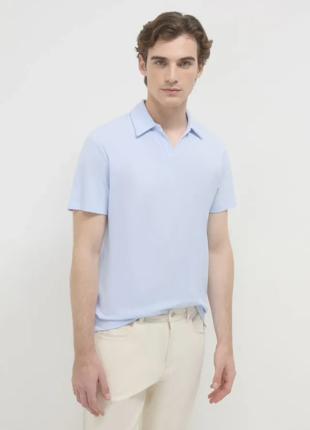 Calliope T-shirt Polo homme coton manches courtes