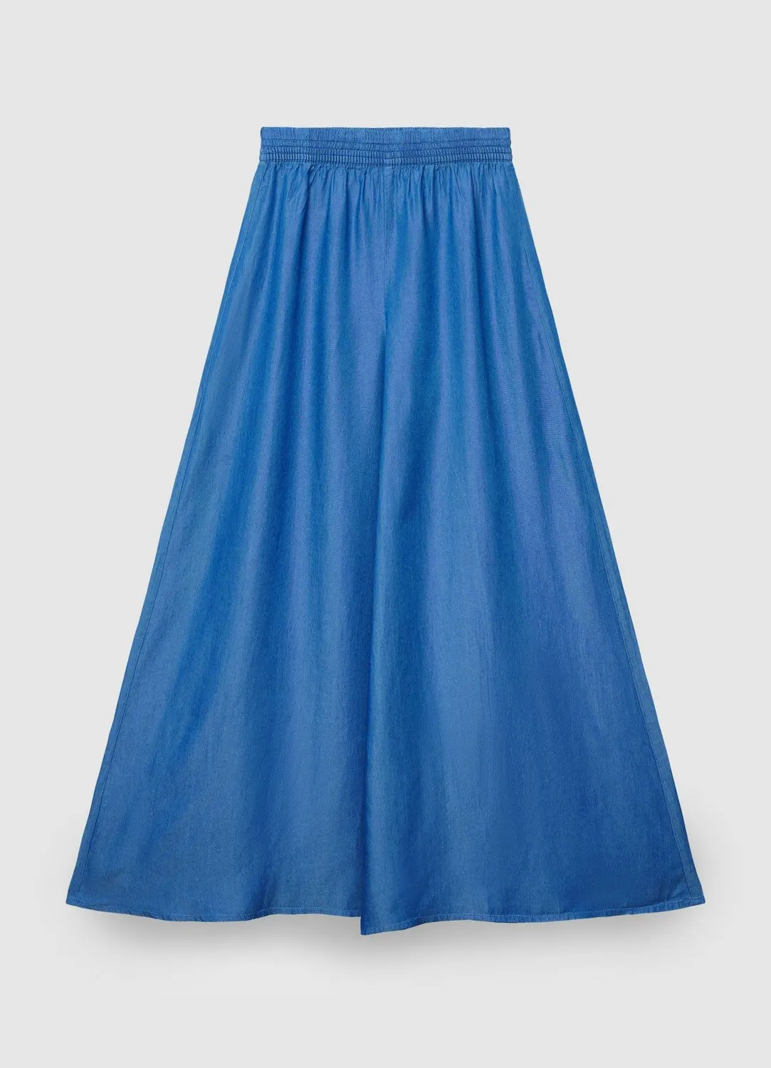 Calliope jupe-culotte large élastique femme unie
