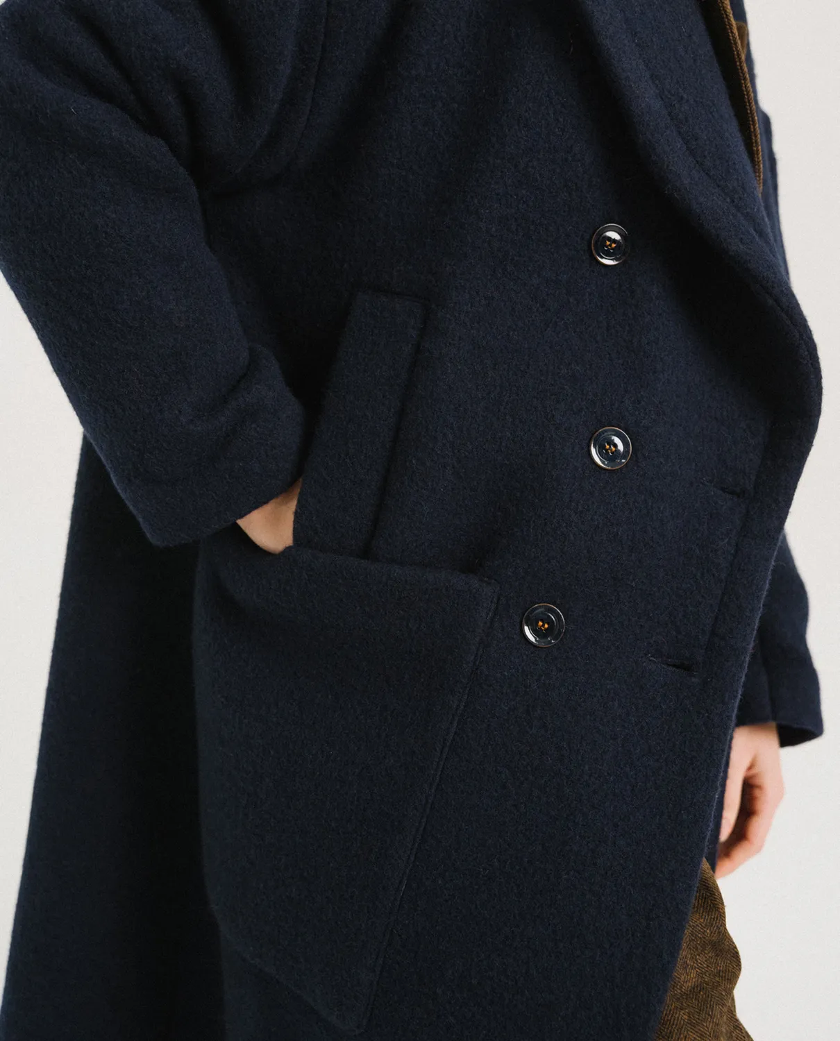 Tinsels Daniel manteau Camden lainage caban