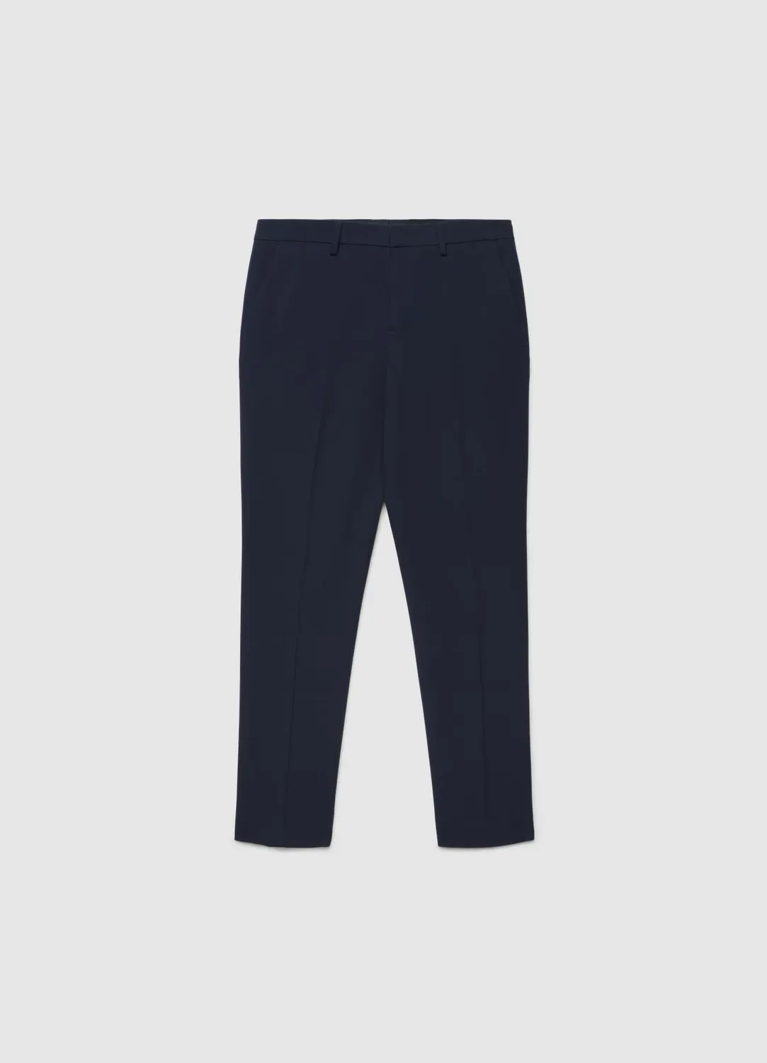 Calliope pantalon sartorial homme uni coupe droite