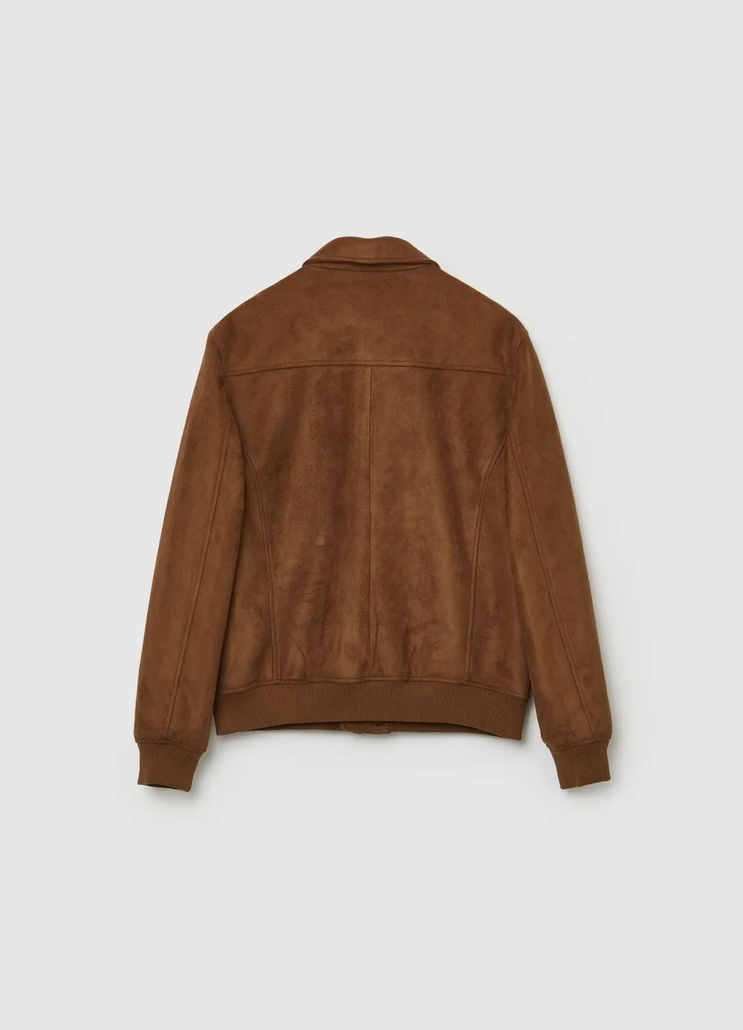 Calliope blouson homme suédine zip poches à rabat