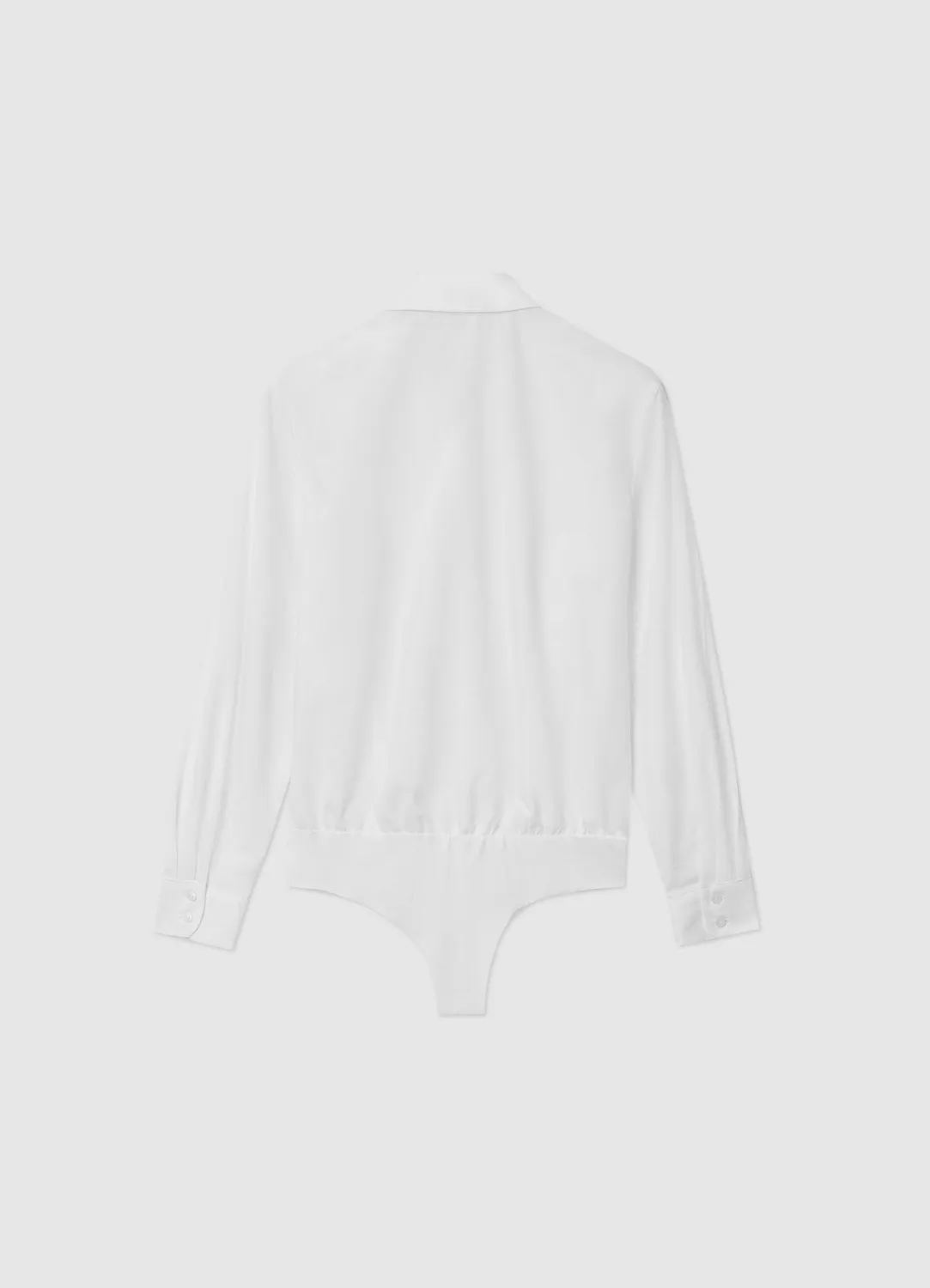 Calliope chemise body unie femme manches longues