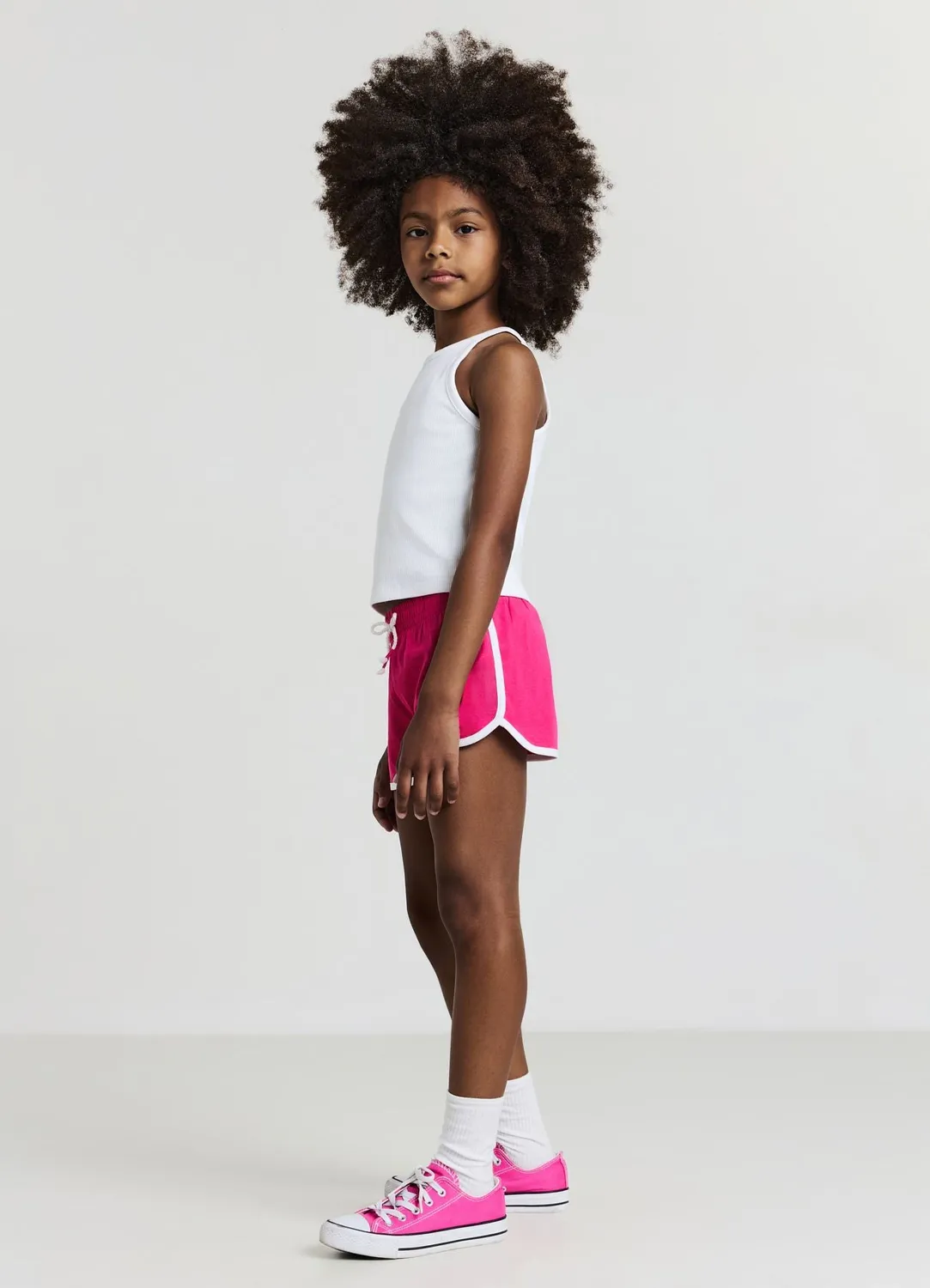Calliope Pack 2 shorts fille coton coupe regular