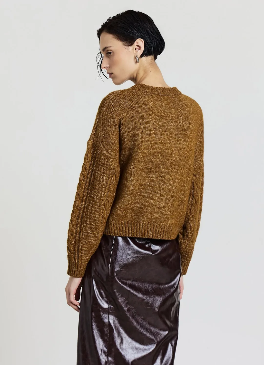 Calliope Tresses pull col rond femme manches longues