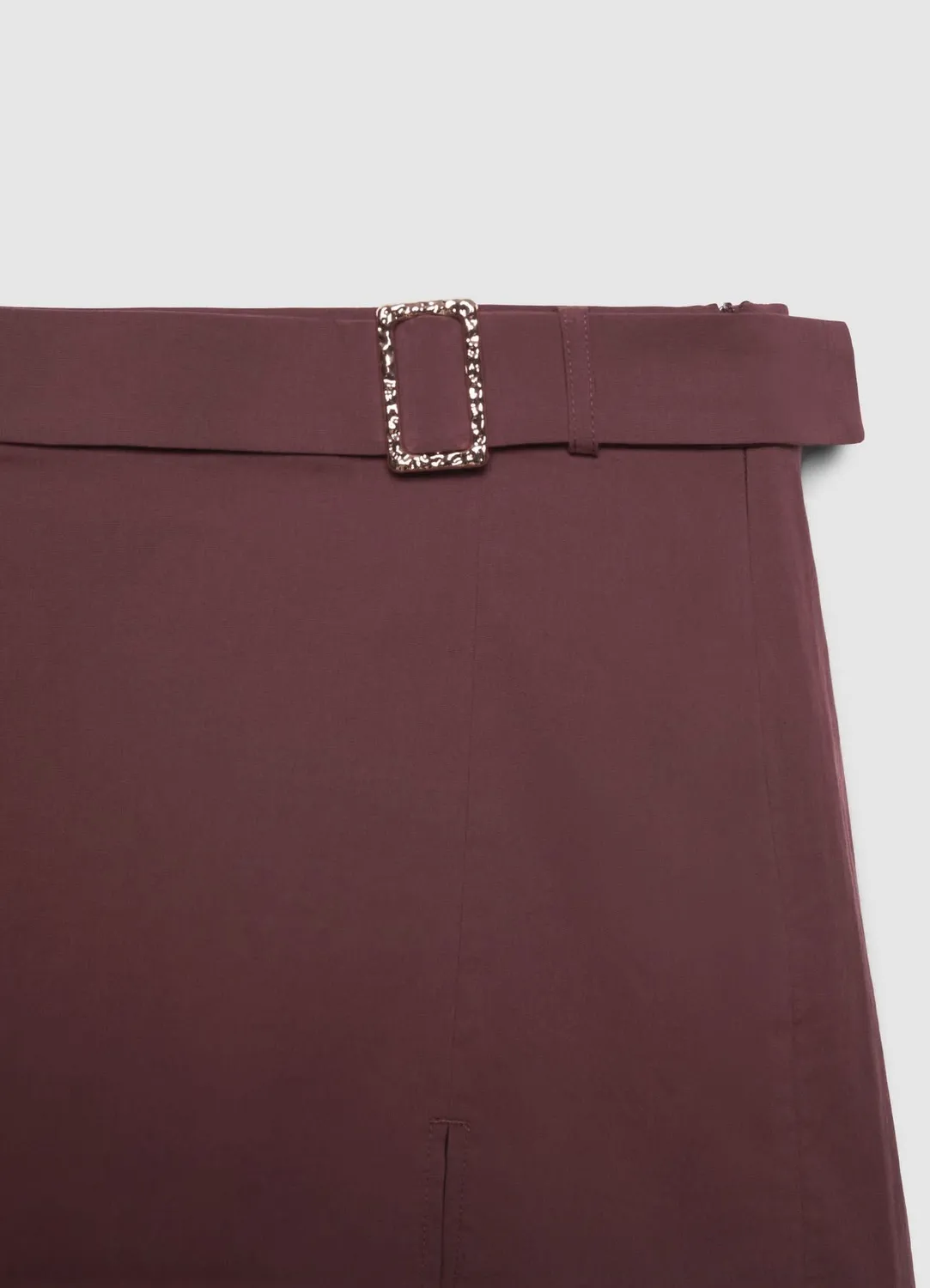 Calliope jupe-culotte femme ceinture fente devant