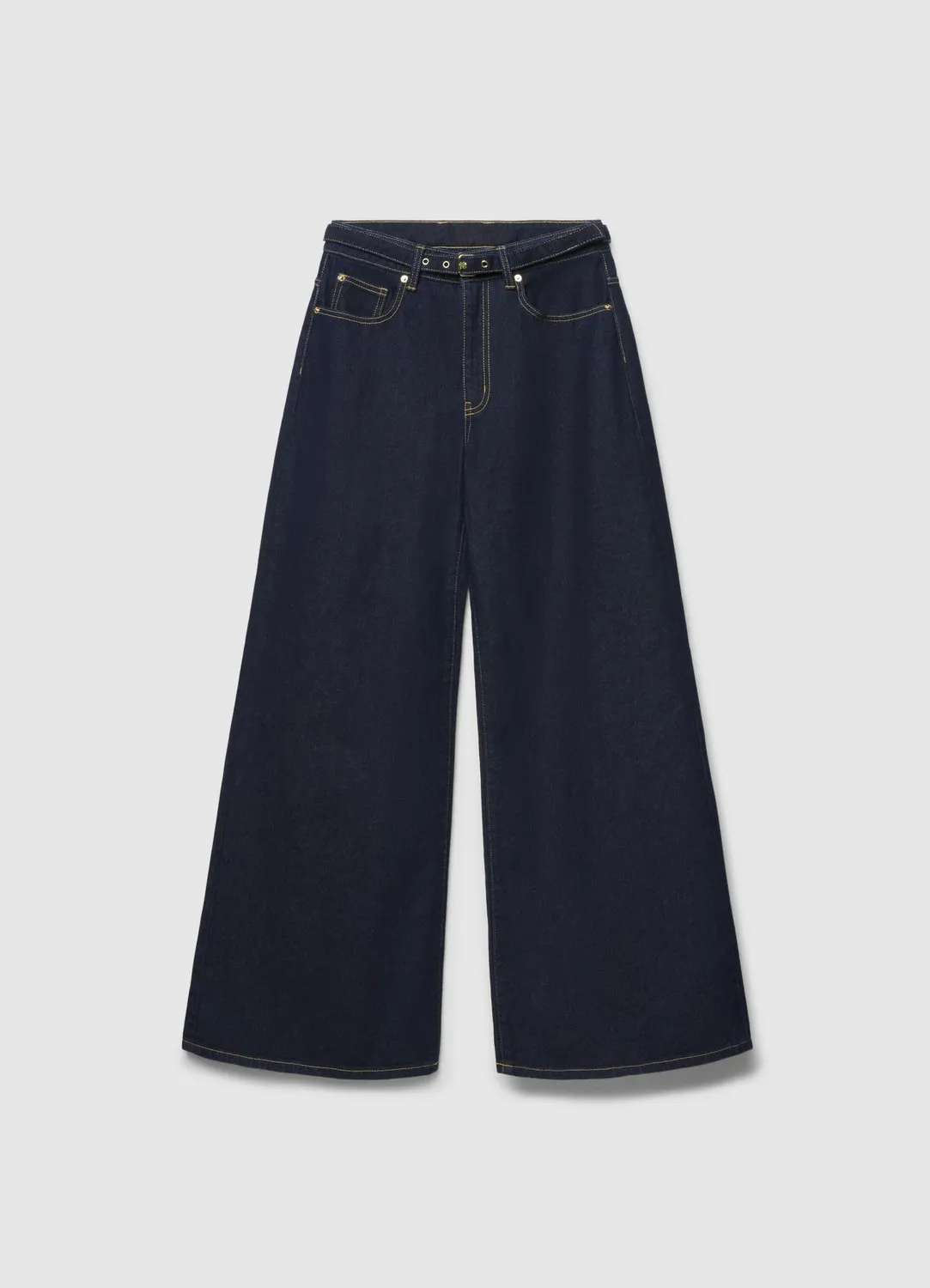 Calliope Jean super wide ceinture femme taille haute